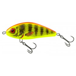 Wobler Salmo Fatso Floating, Bright Perch