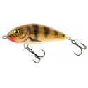 Wobler Salmo Fatso Floating, Emerald Perch