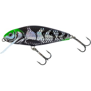 Wobler Salmo Perch Floating, Holo Dark Green Head
