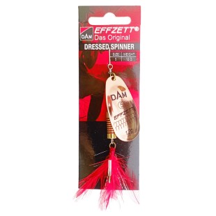 Błystka DAM Effzett Standard Dressed rozm.5/12g, Silver