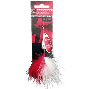 Błystka DAM Effzett Executor Dressed rozm.4/8g, Reflex Red