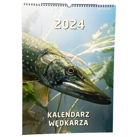 Kalendarz wędkarski ścienny 2024