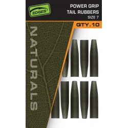 Nasadka Fox Naturals Power Grip Tail Rubbers, rozm.7 (10szt.)