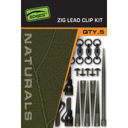 Zestaw Fox Naturals Zig Lead Clip Kit