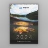 Kalendarz wędkarski ścienny na 2024 r.