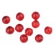 Koraliki szklane Spro Predator Glass Bullet Weight Beads - Red Ruby (10szt.)