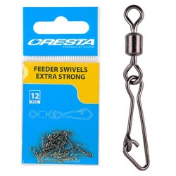 Krętlik z agrafką Cresta Feeder Swivel Extra Strong (12szt.)