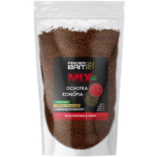Zanęta Feeder Bait Mix F1 - Ochotka & Konopia 800g
