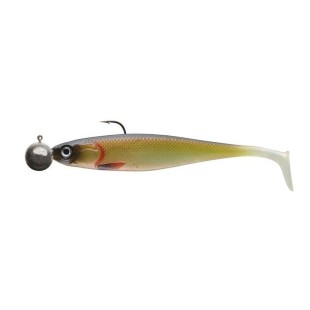 Przynęta gumowa uzbrojona Cormoran 13cm/15g Action Fin Shad, kolor: pumpkin shad
