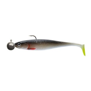 Przynęta gumowa uzbrojona Cormoran 13cm/15g Action Fin Shad, kolor: bleak