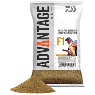Zanęta Daiwa Advantage Groundbait Mix, F1 Small Carp Mix (1kg)