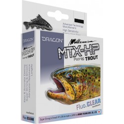 Żyłka Dragon Millenium MTX-HP Trout, Fluo Clear