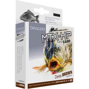 Żyłka Dragon Millenium MTX-HP Carp, Deep Brown