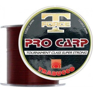 Żyłka Trabucco T-Force Pro Carp, ciemobrązowy Żyłka Trabucco T-Force Pro Carp, ciemobrązowy