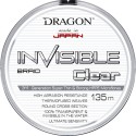 Plecionka Dragon Invisible 135m, Clear