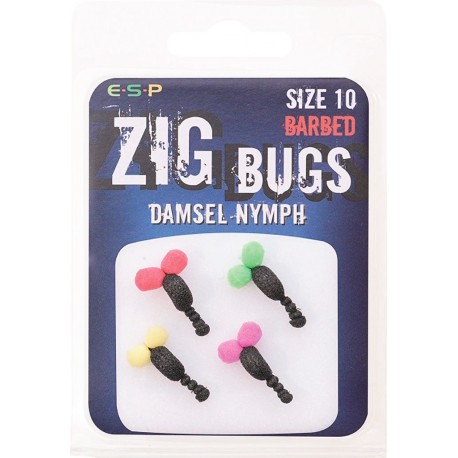 Sztuczna przynęta ESP Zig Bugs Damsel Nymph (4szt.)