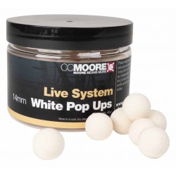Kulki CC Moore Live System White Pop Ups 14mm