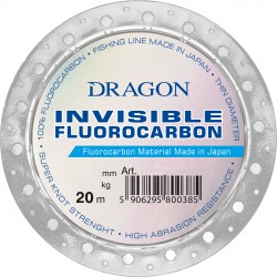 Żyłka przyponowa Dragon Invisible Fluorocarbon 20m, Clear