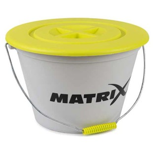 Wiadro Matrix Groundbait Bucket & Lid 17l Wiadro Matrix Groundbait Bucket & Lid 17l