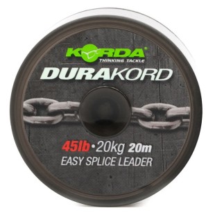 Plecionka przyponowa Korda Dura Kord Dyneema Spliceable Leader, Green