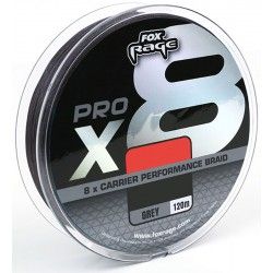 Plecionka Fox Rage 0,20mm/120m Pro x8, szara