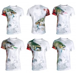 Koszulka Dragon CoolMax White - różne wzory do wyboru