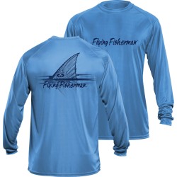 Koszulka Flying Fisherman Performance Redfish Blue