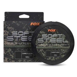 Żyłka Fox Soft Steel Mono 1000m, Fleck Camo Żyłka Fox Soft Steel Mono 1000m, Fleck Camo