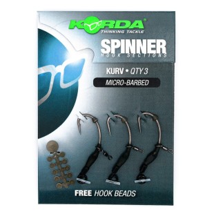 Przypon Korda Spinner Hook Sections Kurv (3szt.)