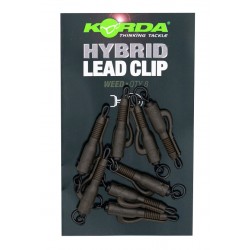 Bezpieczny klips Korda Hybrid Lead Clips Weed (8szt.)