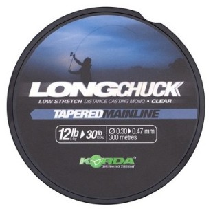 Żyłka Korda Long Chuck Tapered Mainline 300m, Clear