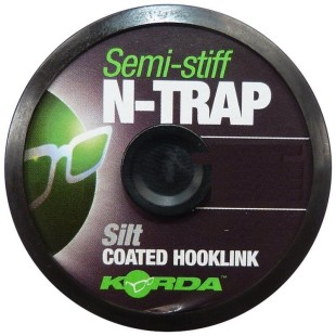 Plecionka przyponowa Korda N-Trap Semi Stiff 20m, Silt