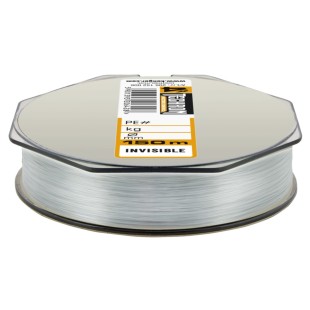Plecionka Konger Techron Micro Braid X4 150m, Invisible