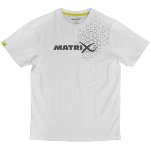 Koszulka Matrix Hex Print T-Shirt White