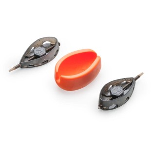 Zestaw podajników zanętowych z formą Mivardi Method Feeder Set QMR Flat XL - 50/60g