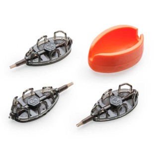 Zestaw podajników zanętowych z formą Mivardi Method Feeder Set QMR Grip L - 30/40/50g