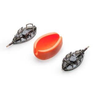Zestaw podajników zanętowych z formą Mivardi Method Feeder Set QMR Grip XL - 50/60g