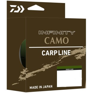 Żyłka Daiwa Infinity Monofilament Line 500m, Green Camo Żyłka Daiwa Infinity Monofilament Line 500m, Green Camo