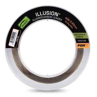 Strzałówka Fox Illusion Fluorocarbon Leader, Naturals Green Strzałówka Fox Illusion Fluorocarbon Leader, Naturals Green