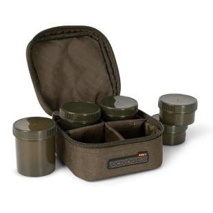 Torba z pojemnikami Fox Voyager 6 Pot Hookbait Case