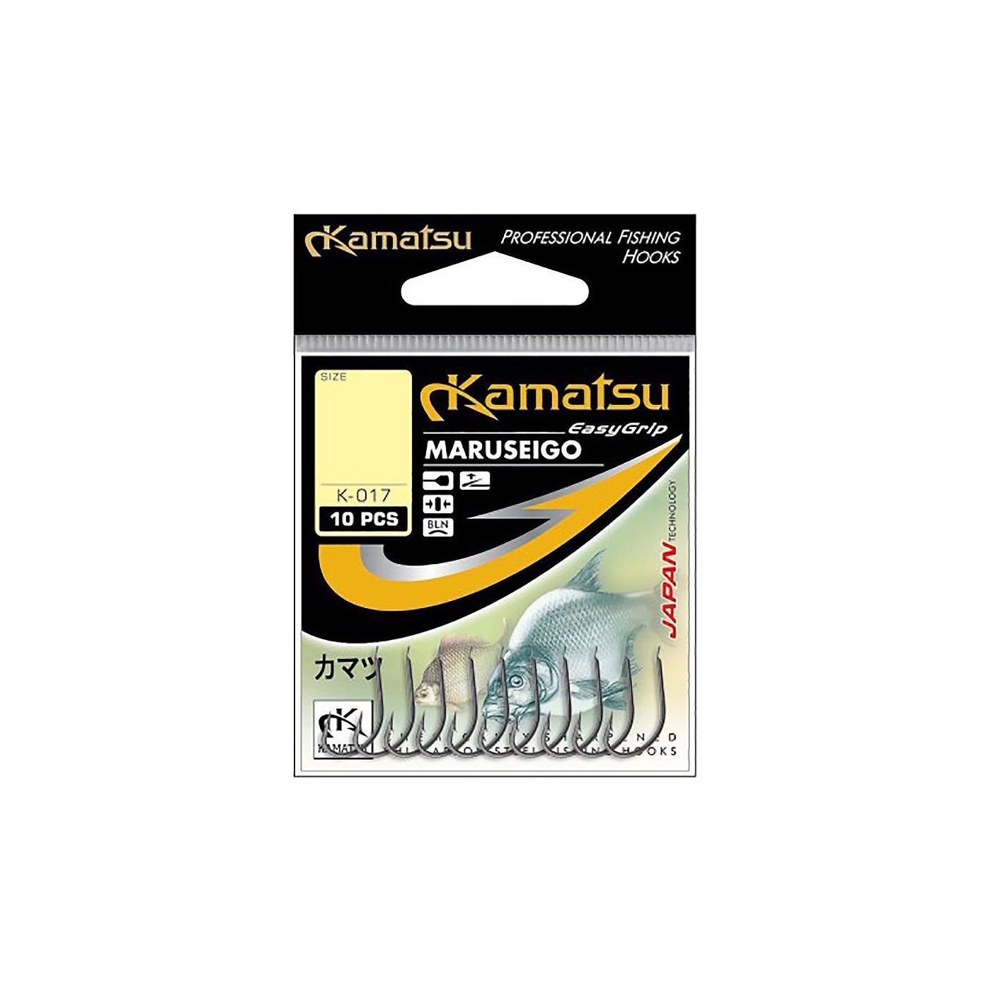 Haczyk Kamatsu Maruseigo K-017 Nr.10 (10szt.) BLN