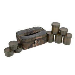 Torba z pojemnikami Fox Camolite 8 Pot Hookbait Case