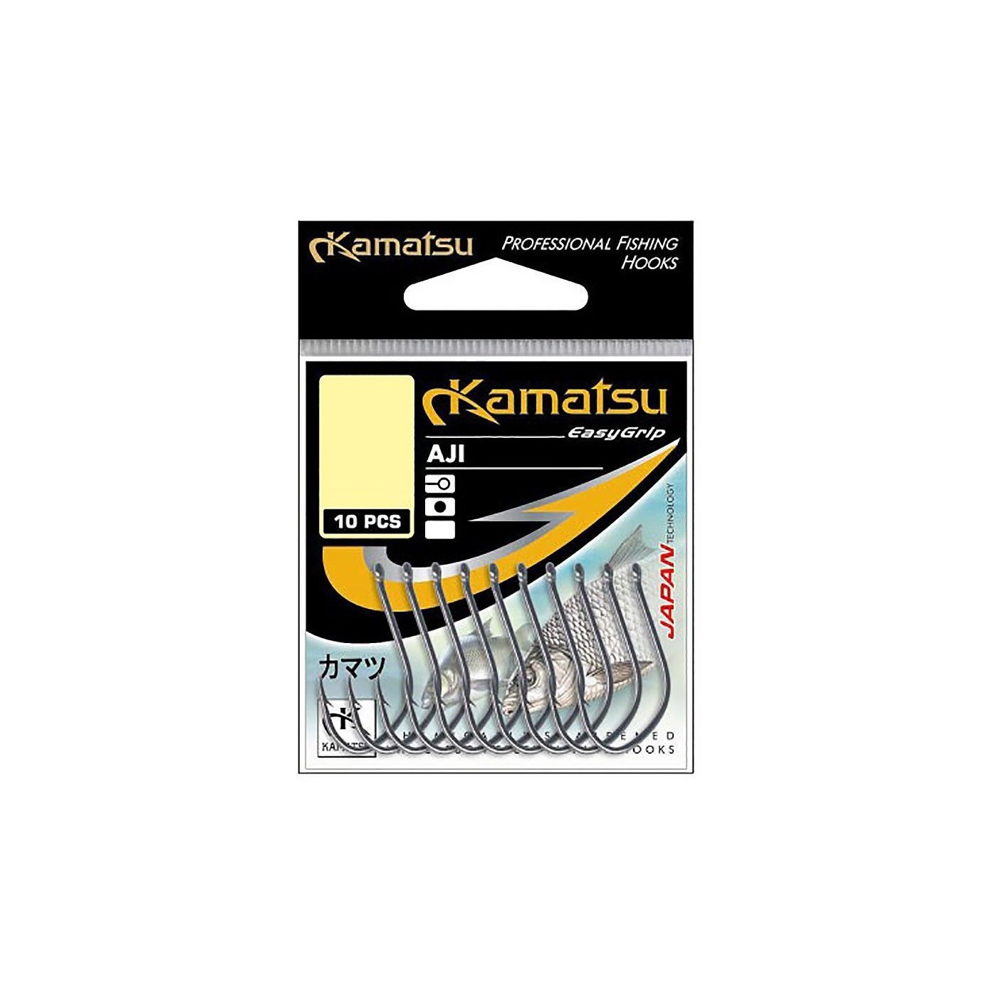 Haczyk Kamatsu Aji K-016 Nr.12 (10szt.) Złoty