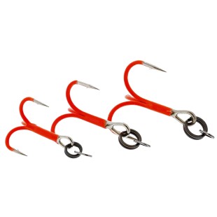 Kotwica Westin Rigged Seatrout Treble Hooks, UV Orange (4szt.)