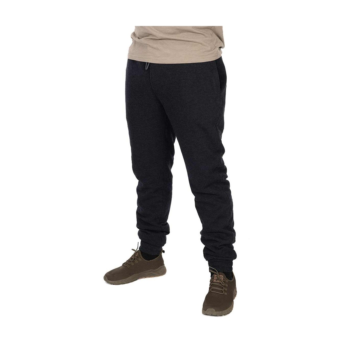 Spodnie Fox Collection Sherpa Jogger Black/Orange