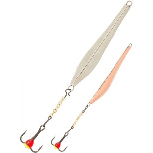 Błystka podlodowa Lucky John Vertical Lure Double Blade, kolor: CS