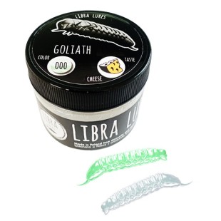Przynęta gumowa Libra Lures Goliath, 000 Glow UV Green