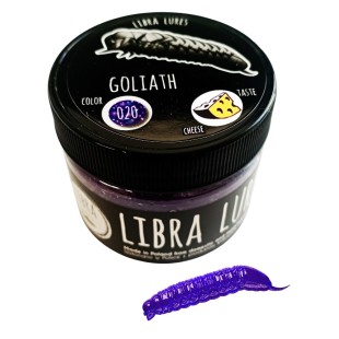 Przynęta gumowa Libra Lures Goliath, 020 Purple With Glitter