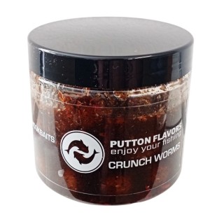 Kulki w zalewie Putton Flavors Boosted Hookbaits - Crunch Worms (200g)
