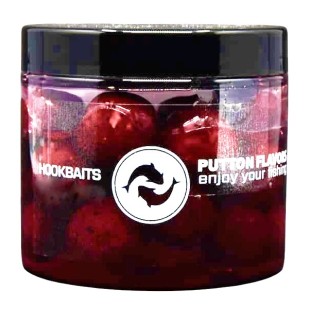 Kulki w zalewie Putton Flavors Boosted Hookbaits 20/24mm - Truskawka (200g)